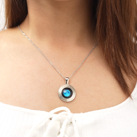 Knight Link Chain in Blue
