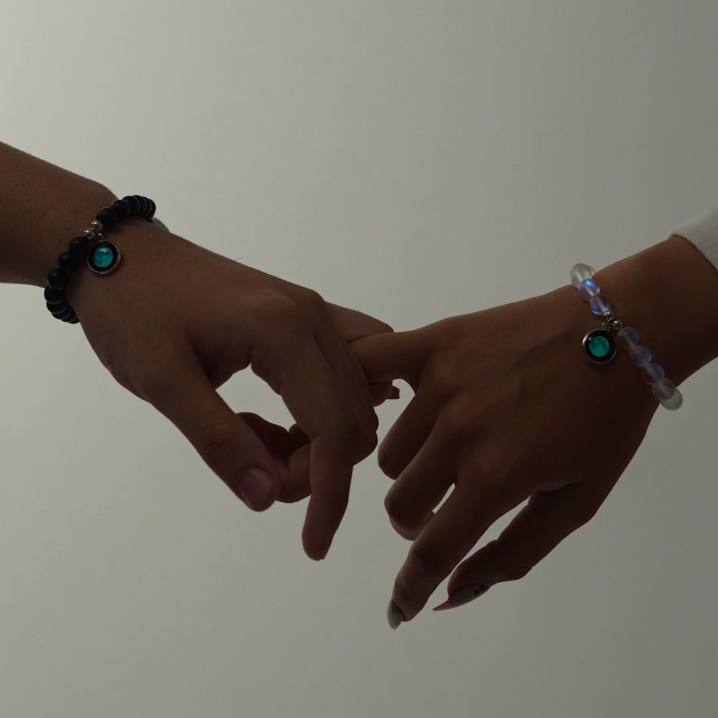 Lovers in Wrists in Blue
