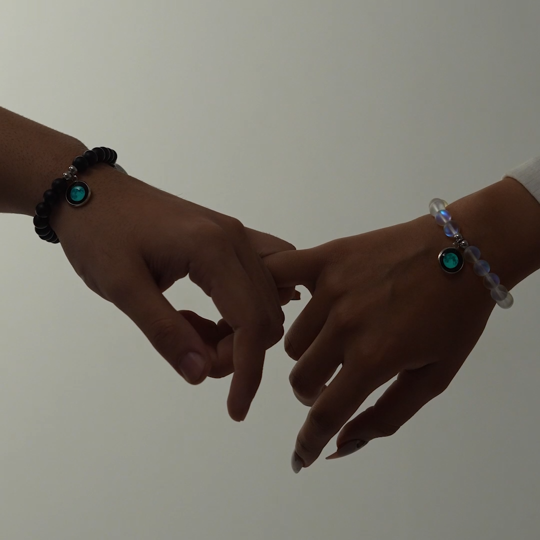 Lovers in Wrists in Blue