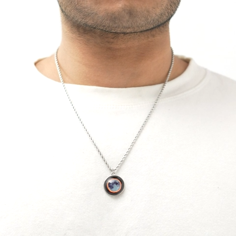 Solar Eclipse Moon Rope Chain