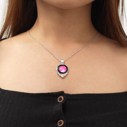 Pink Charm Link Chain