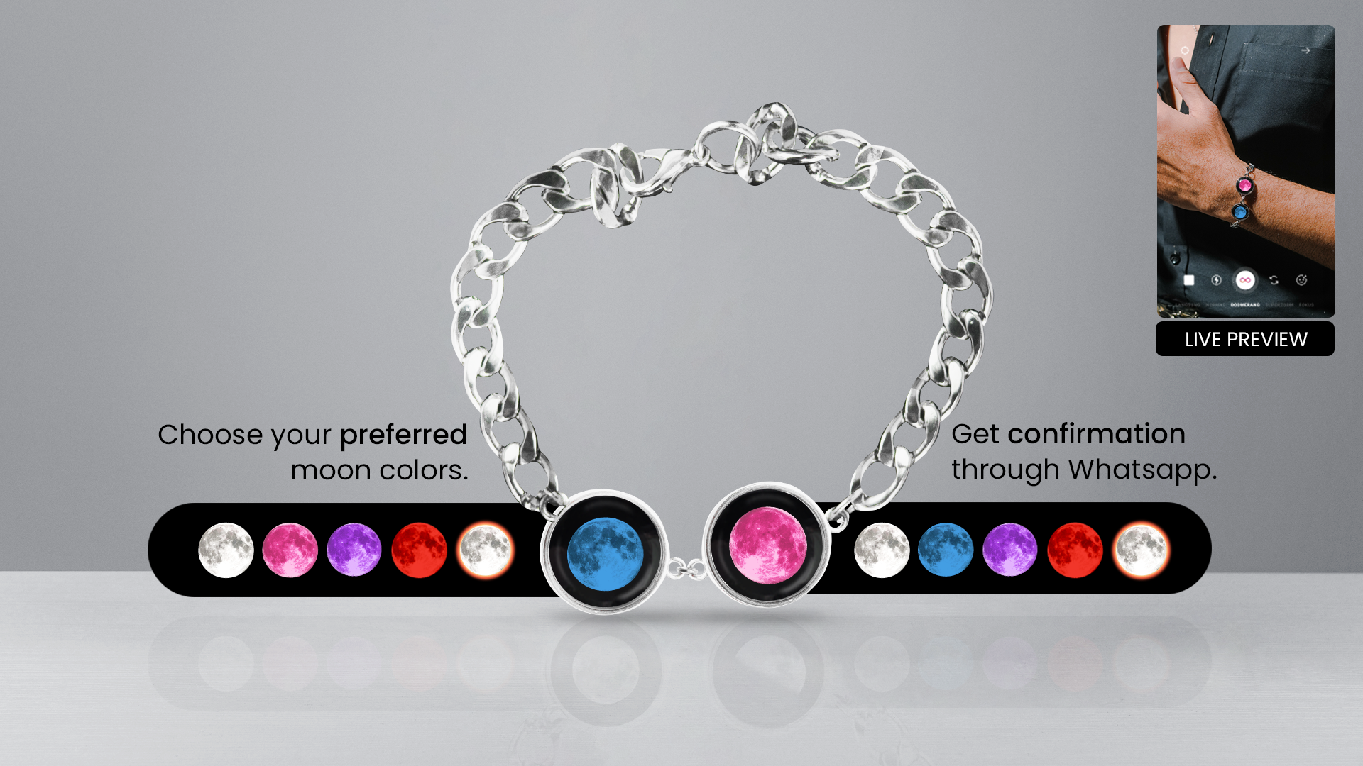 Classic Twin Moon Nova Bracelet