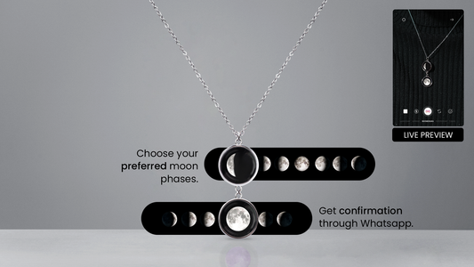 Twin MoonLink Necklace