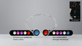 Classic Twin Moon Link Bracelet