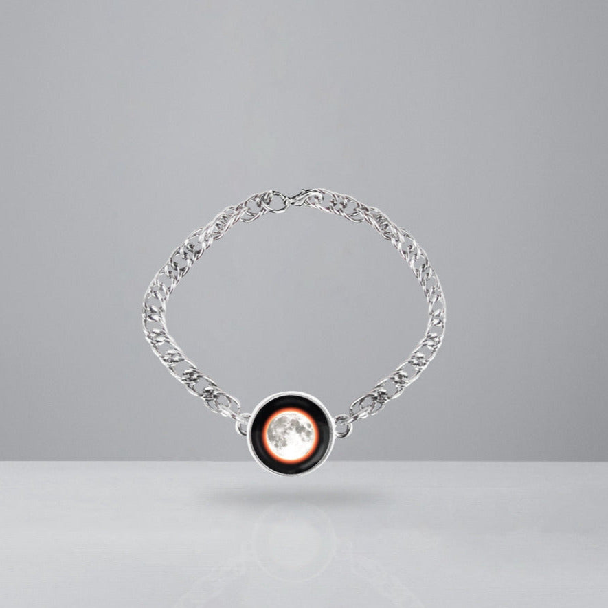 Solar Eclipse Moon Link Bracelet