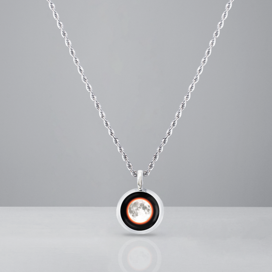 Thick Solar Eclipse Rope Chain