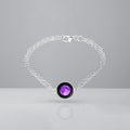 Moon Anklet in Purple