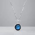 Twilight Blue Moon Necklace