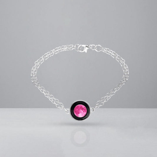 Pink Moon Anklet