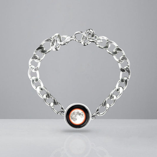 Solar Eclipse Link Bracelet for men