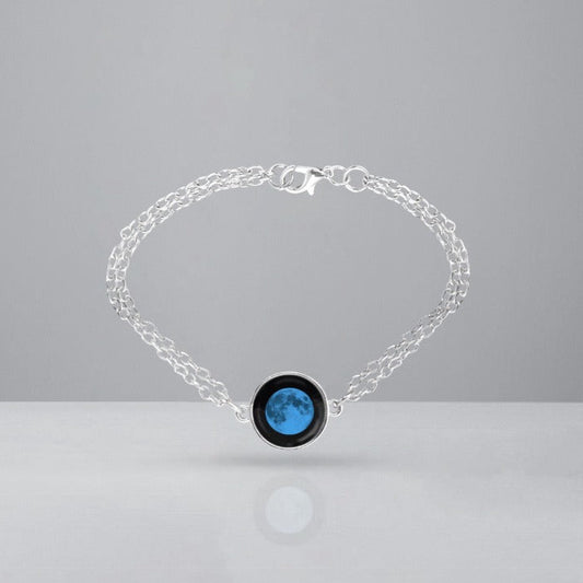 Blue Moon Anklet
