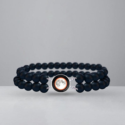 Solar Eclipse Classic Twin Bracelet