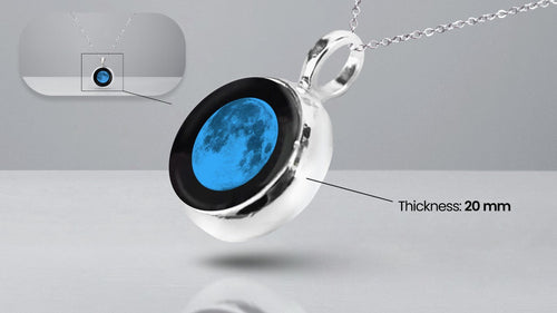 Blue Classic Link Necklace