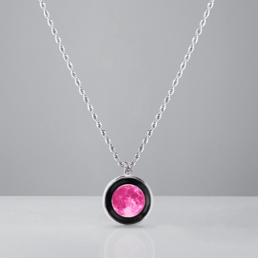 Pink moon (Rope chain)