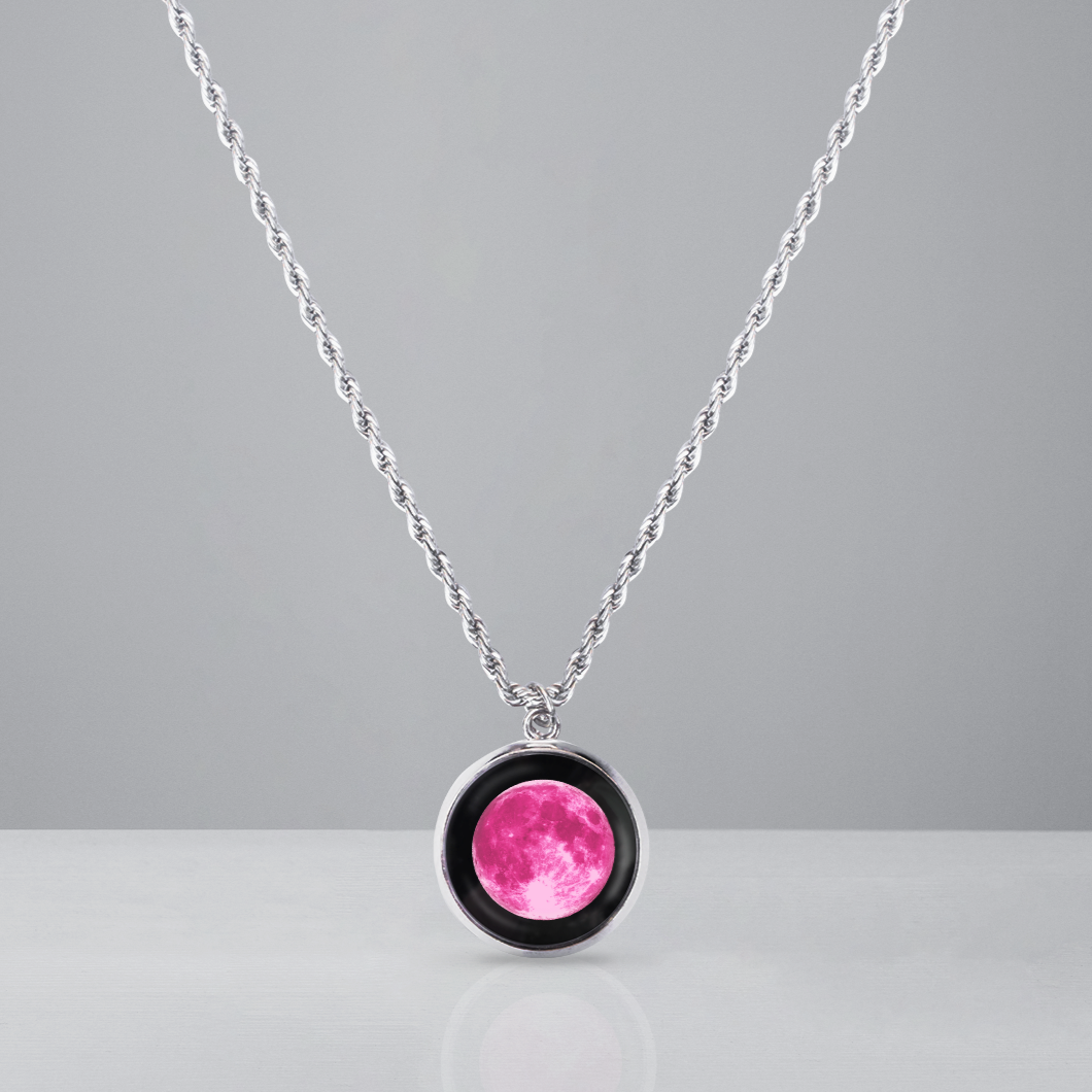 Pink moon (Rope chain)