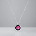 Thick Pink Moon Necklace (Male)