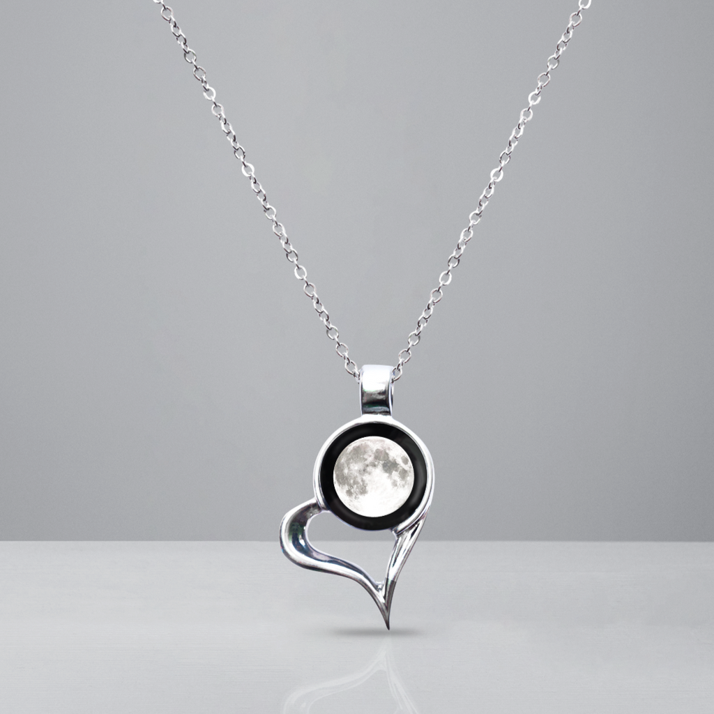 Birthmoon Heart Link Necklace