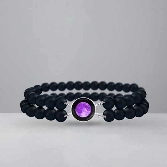 Classic Twin Bracelet in Purple