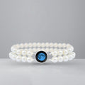 Twin Aurora Blue Bracelet