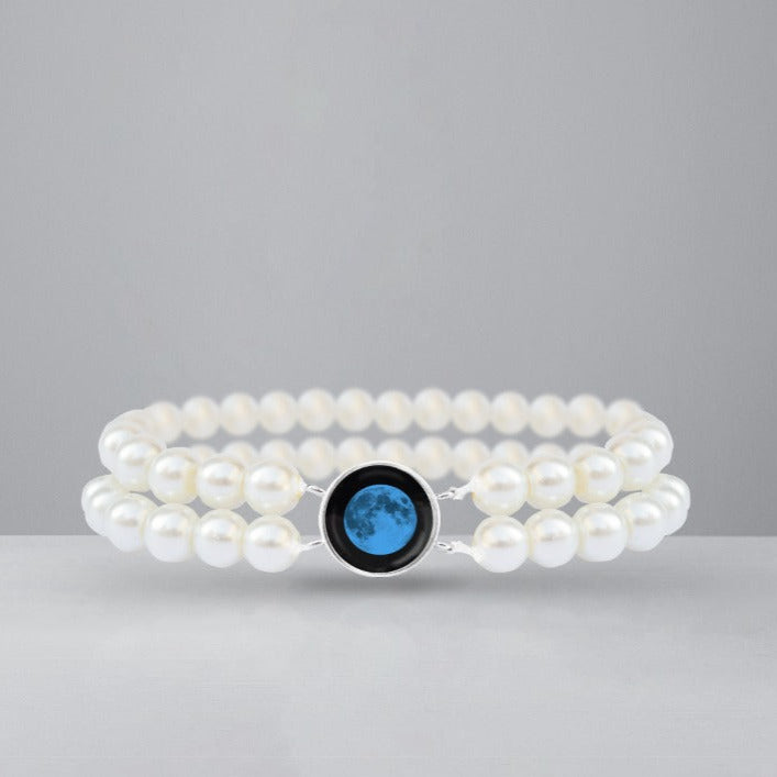 Twin Aurora Blue Bracelet