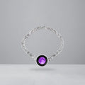 Moon Bracelet in Purple