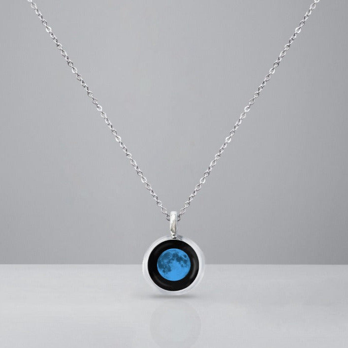 Blue Classic Link Necklace