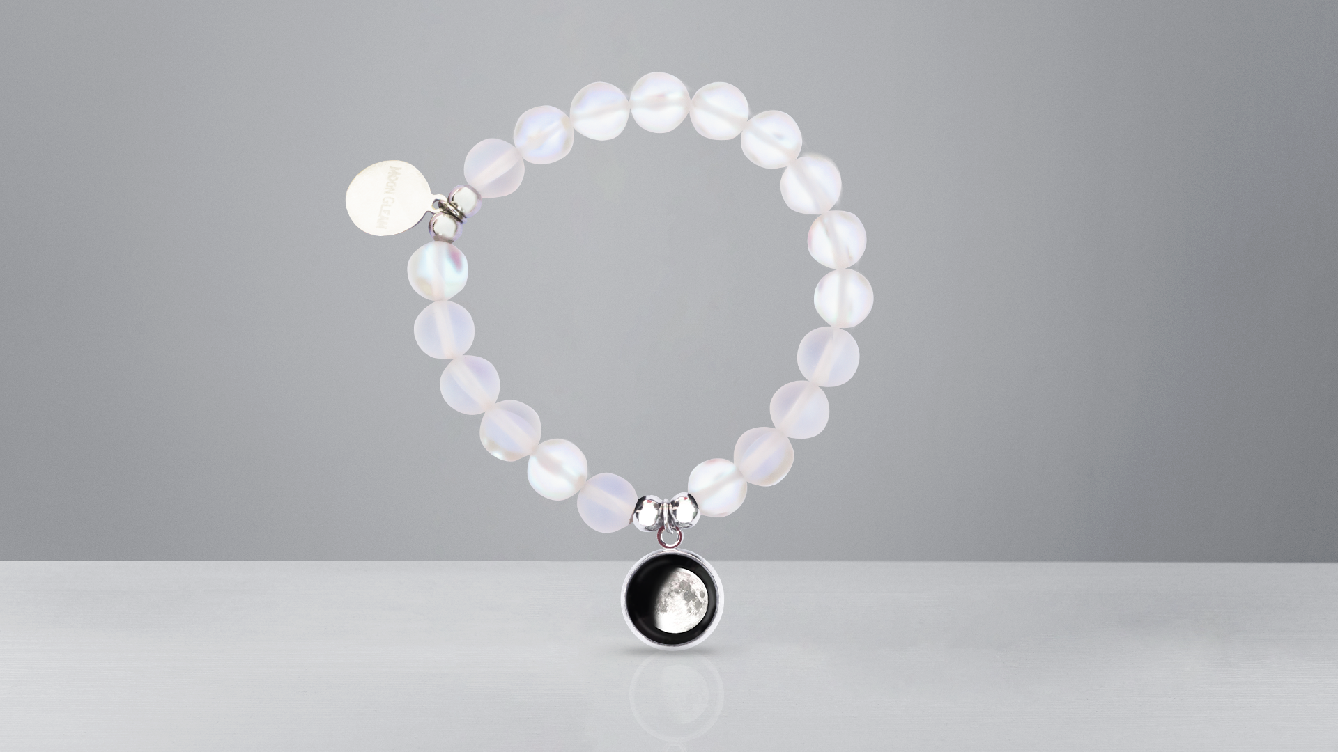 Find Your Moon - Bracelet White