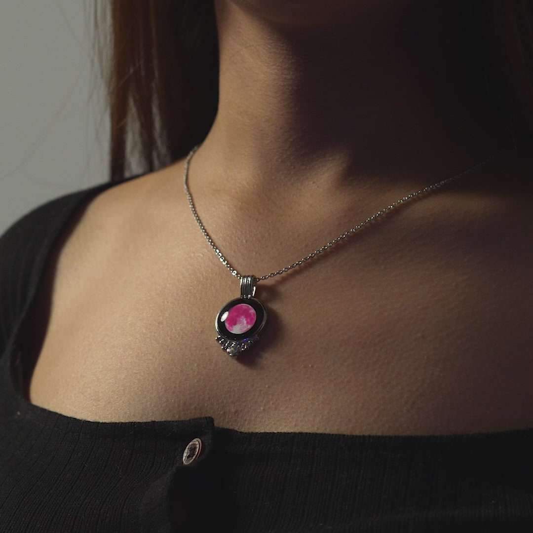 Pink Charm Link Chain