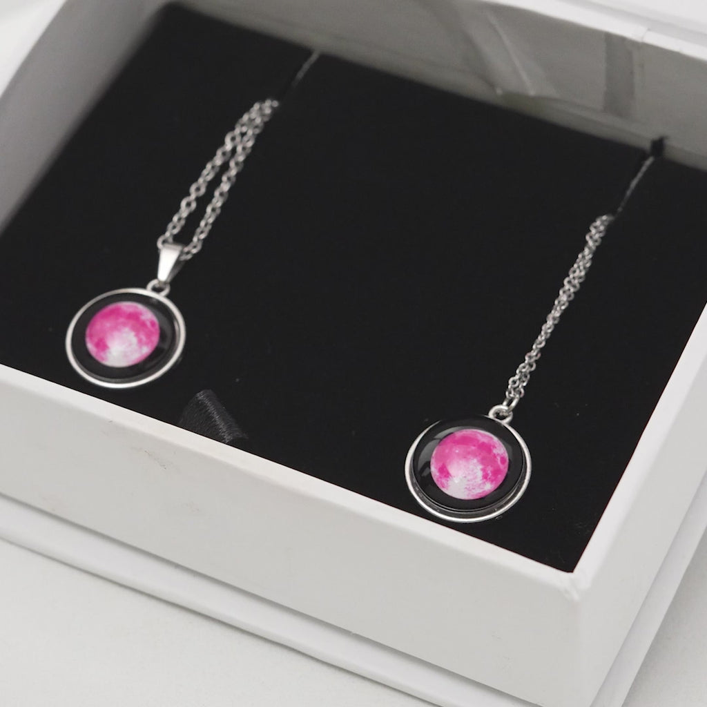 Pink Necklace set