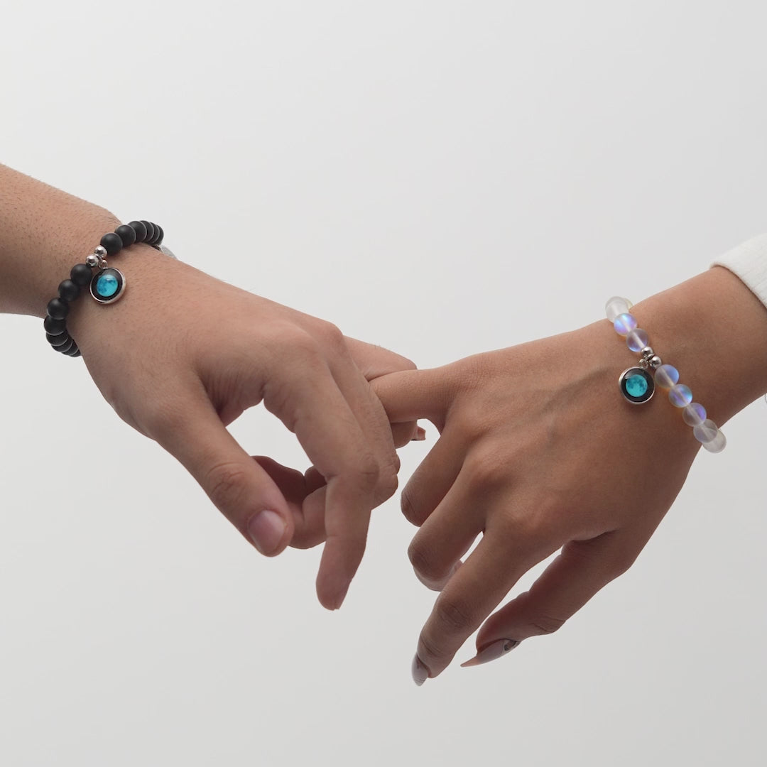 Lovers in Wrists in Blue
