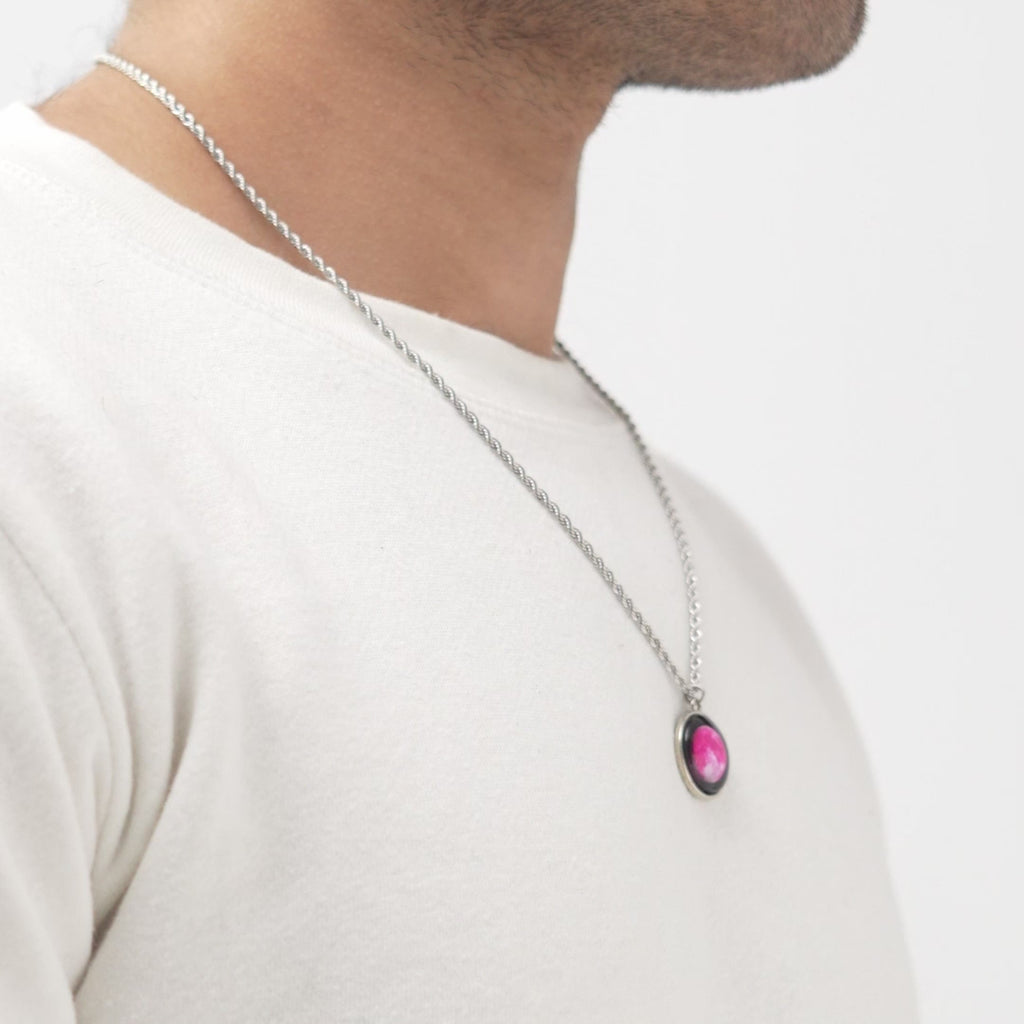 Pink moon (Rope chain)