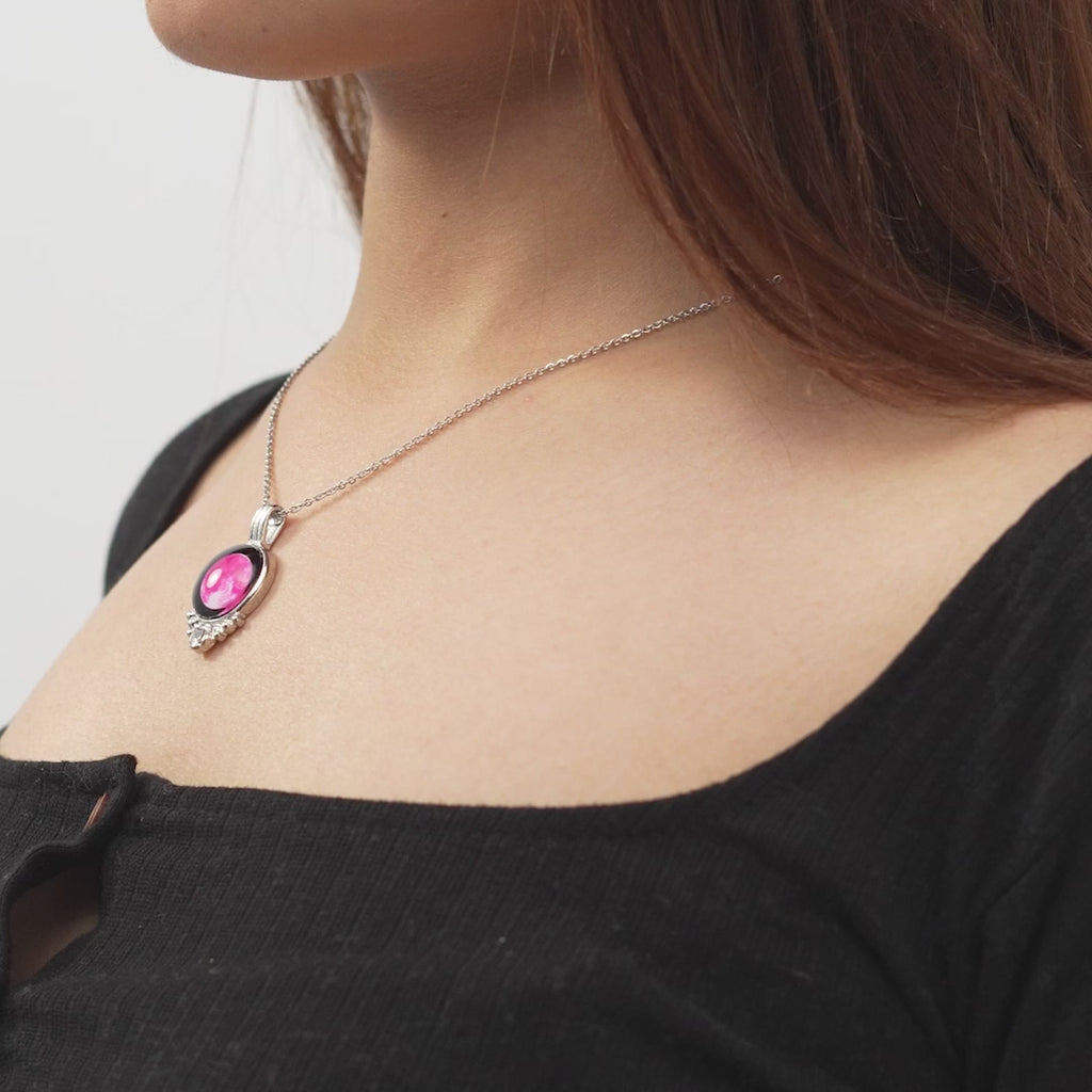 Pink Charm Link Chain