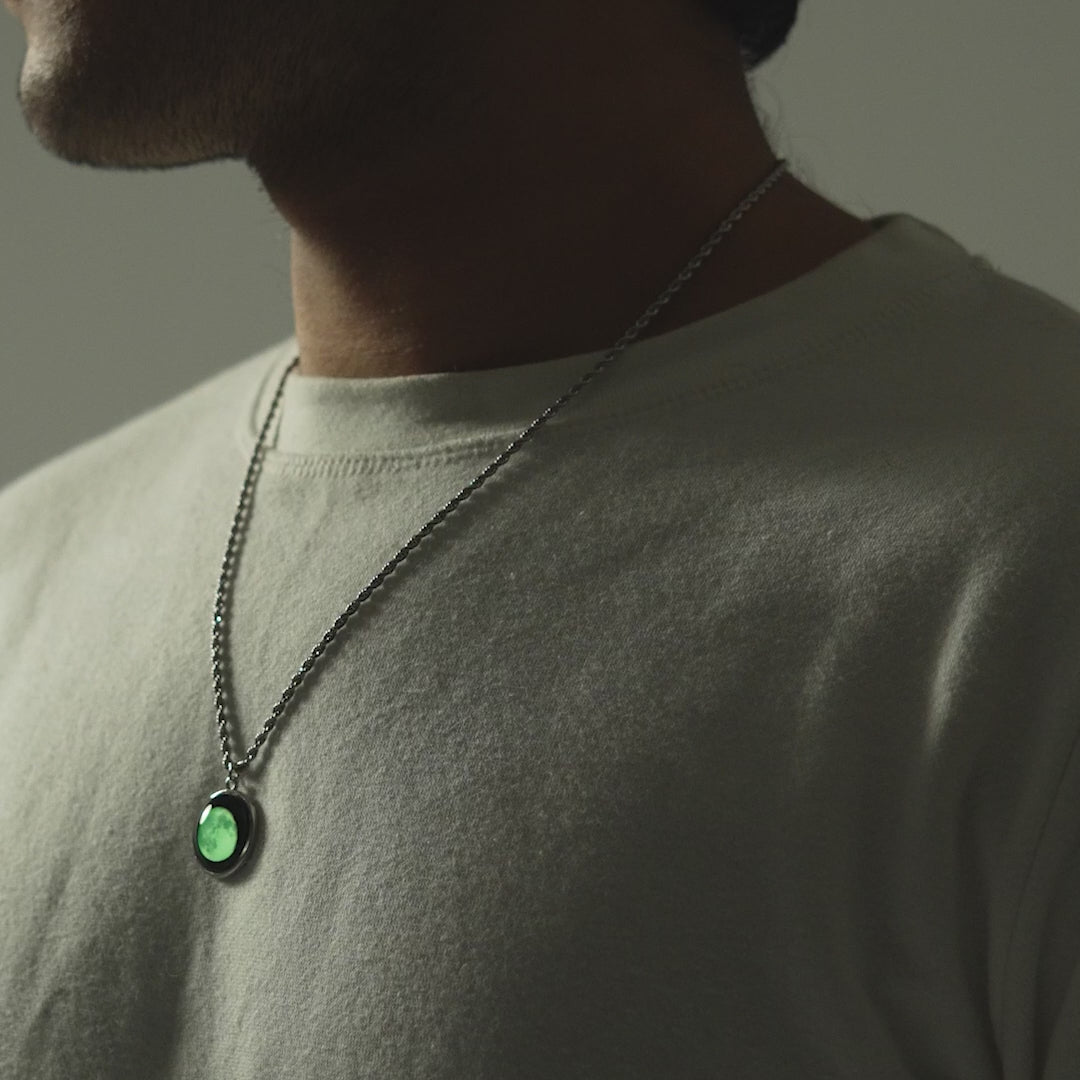 Solar Eclipse Moon Rope Chain