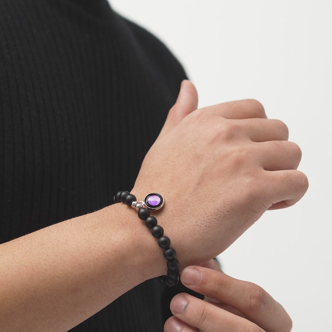 Classic Bracelet in Purple